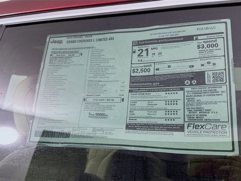 New 2025 Jeep Grand Cherokee L Limited image 13