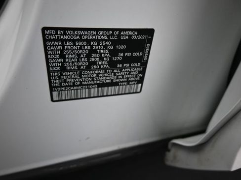 Used 2021 Volkswagen Atlas Cross Sport SE image 20