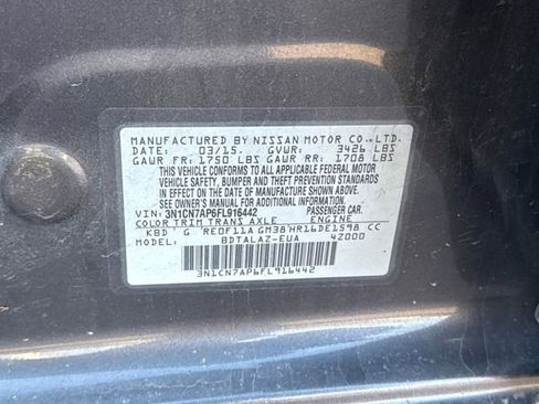 Used 2015 Nissan Versa S Plus image 22