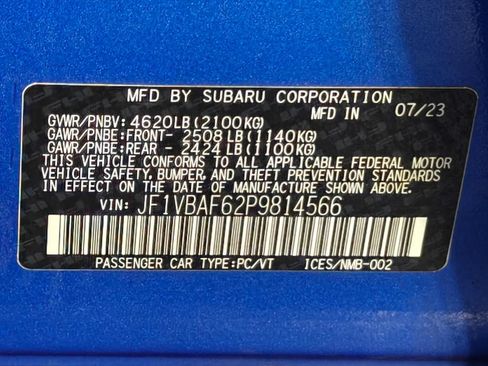 Used 2023 Subaru WRX Premium AWD/4WD image 45