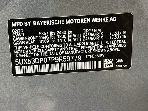 Used 2023 BMW X3 xDrive30i w/ Premium Package AWD/4WD image 12