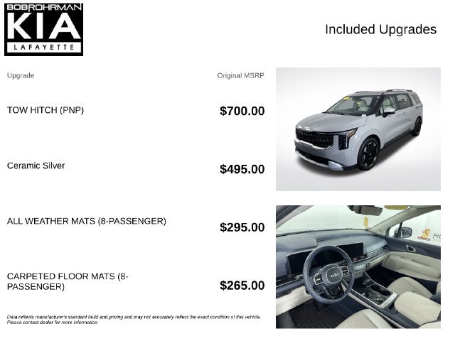 Used 2025 Kia Carnival EX FWD image 4
