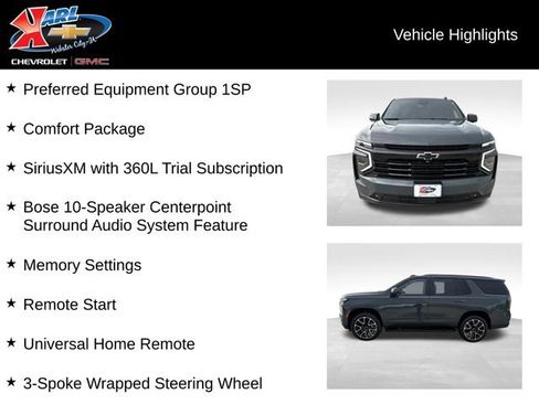 Certified 2026 Chevrolet Tahoe RST w/ Comfort Package AWD/4WD image 3