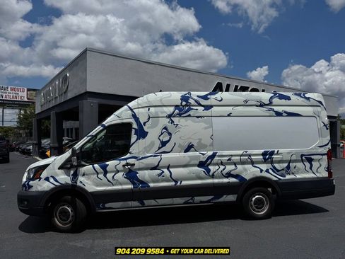 Used 2022 Ford Transit 350 148 High Roof Extended w/ Load Area Protection Package RWD image 3