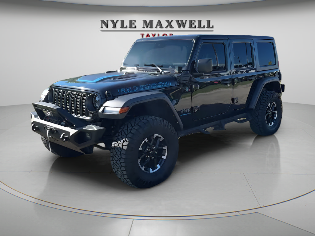 Used 2024 Jeep Wrangler Unlimited Rubicon 4xe w/ Technology Group AWD/4WD image 1