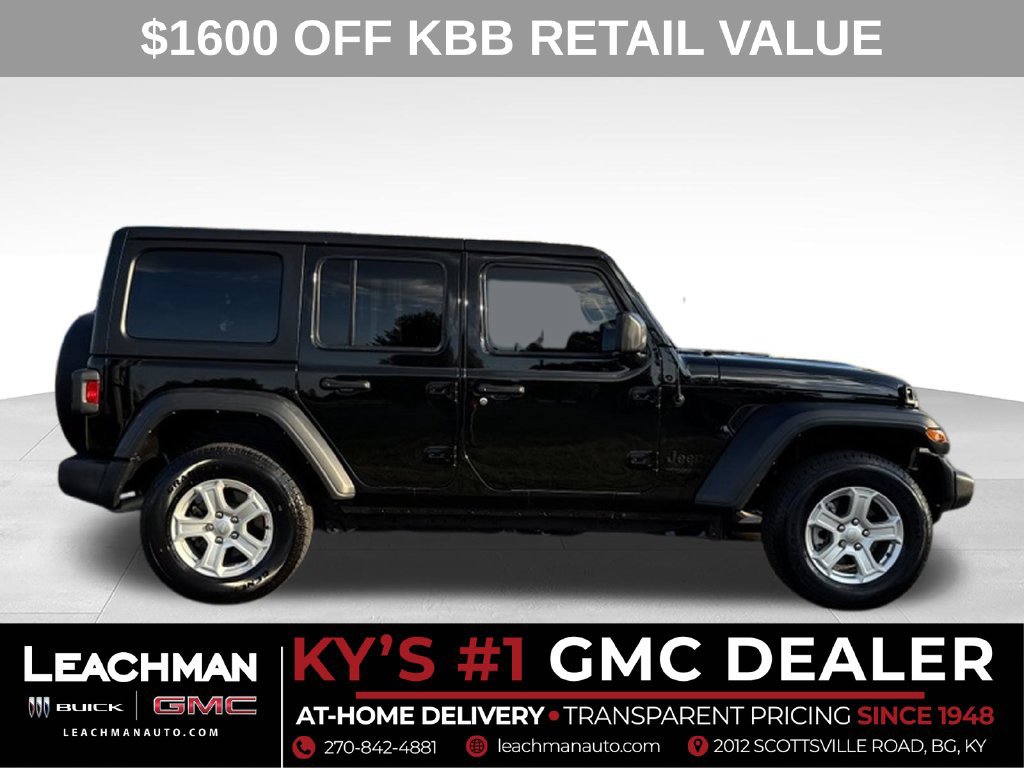 Used 2022 Jeep Wrangler Unlimited Sport AWD/4WD image 2