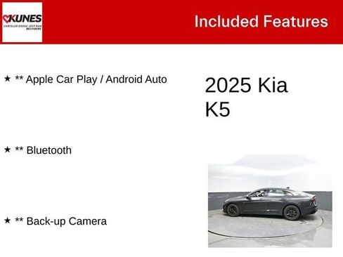 Used 2025 Kia K5 LXS FWD image 3
