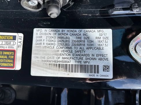 Used 2017 Honda CR-V Touring image 15