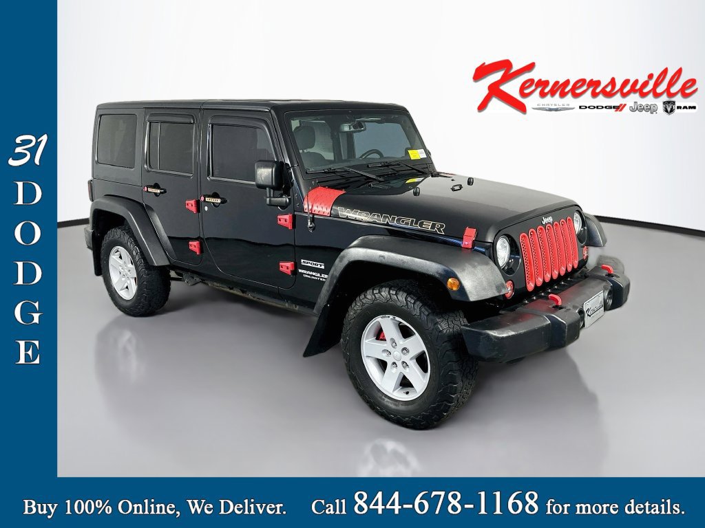 Used 2017 Jeep Wrangler Unlimited Sport w/ Quick Order Package 23S AWD/4WD image 1