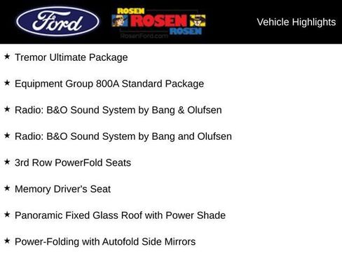 New 2026 Ford Explorer Tremor w/ Tremor Ultimate Package AWD/4WD image 56