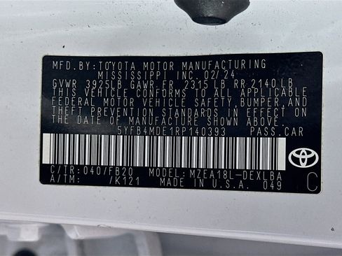 Used 2024 Toyota Corolla LE image 12