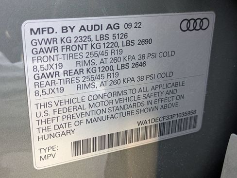 Used 2023 Audi Q3 2.0T Premium w/ Black Optic Sport Package AWD/4WD image 17