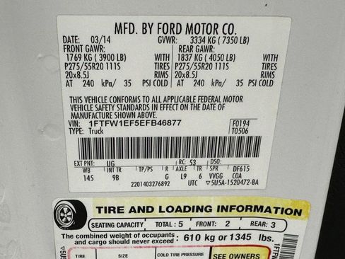 Used 2014 Ford F150 Platinum image 25