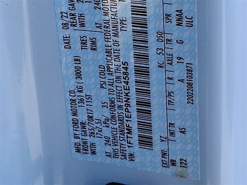 Used 2022 Ford F150 XL w/ Equipment Group 101A High image 27