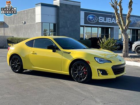 Used 2017 Subaru BRZ Series.Yellow image 1