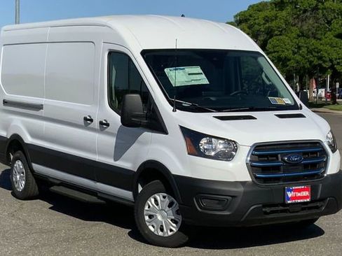 New 2023 Ford E-Transit Medium Roof w/ Interior Upgrade Package image 2
