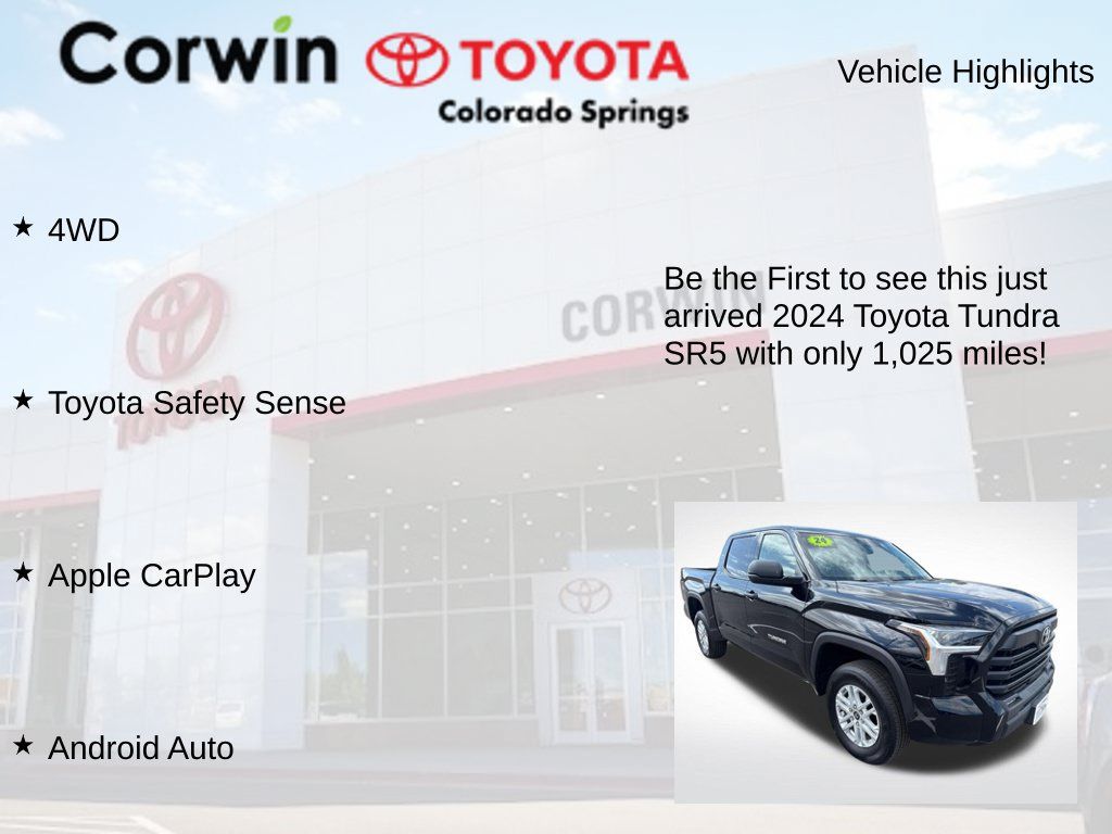 Used 2024 Toyota Tundra SR5 AWD/4WD image 2