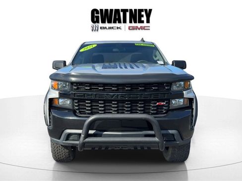 Used 2021 Chevrolet Silverado 1500 Custom Trail Boss w/ LPO, Dark Essentials Package image 1