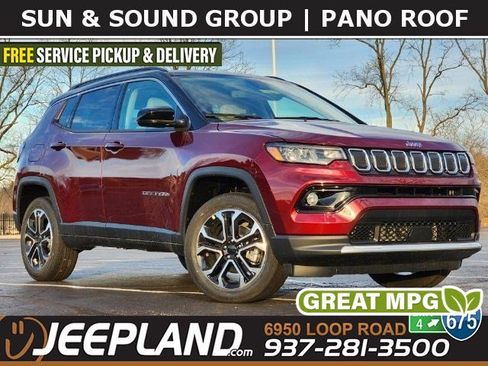 Used 2022 Jeep Compass Limited w/ Sun and Sound Group image 1