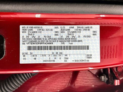 Used 2023 Ford F150 Lariat w/ Equipment Group 502A High image 36