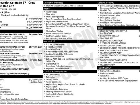 Used 2023 Chevrolet Colorado Z71 w/ Z71 Convenience Package 2 image 7