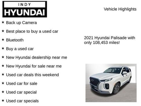 Used 2021 Hyundai Palisade Calligraphy image 7