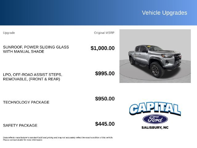 Used 2024 Chevrolet Colorado ZR2 w/ Technology Package AWD/4WD image 2