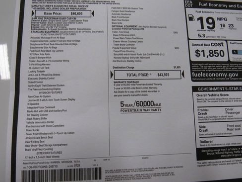 Used 2022 RAM 1500 Tradesman w/ Popular Equipment Group AWD/4WD image 9