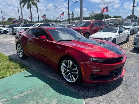 Used 2021 Chevrolet Camaro SS w/ Wild Cherry Design Package 2 RWD image 4