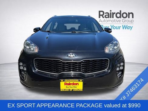 Used 2018 Kia Sportage EX w/ EX Sport Appearance Package AWD/4WD image 2