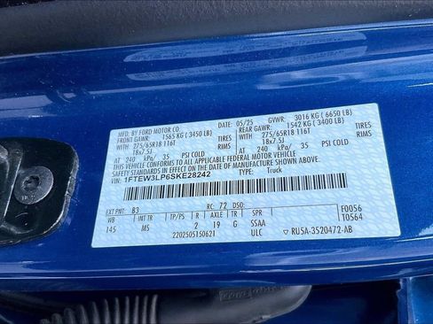 Used 2025 Ford F150 XLT w/ Equipment Group 301A Standard AWD/4WD image 10