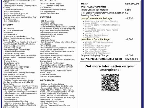 Used 2021 Audi Q8 Premium w/ Black Optic Package image 3