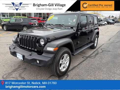 Certified 2023 Jeep Wrangler Sport S image 1