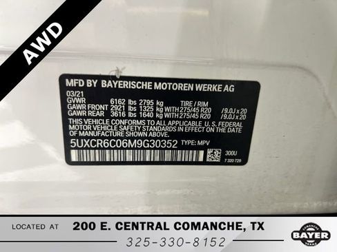 Used 2021 BMW X5 xDrive40i w/ Convenience Package image 29