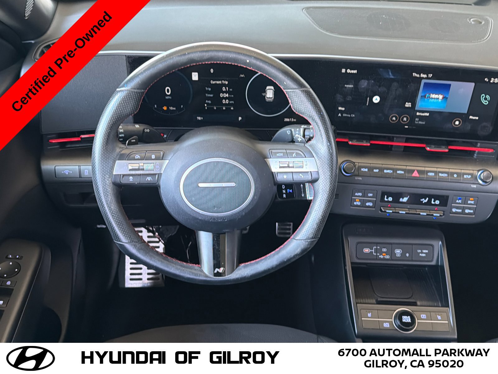 Certified 2024 Hyundai Kona N Line FWD image 15