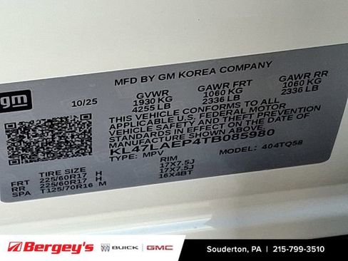 New 2026 Buick Envista Preferred w/ Convenience I Package image 20