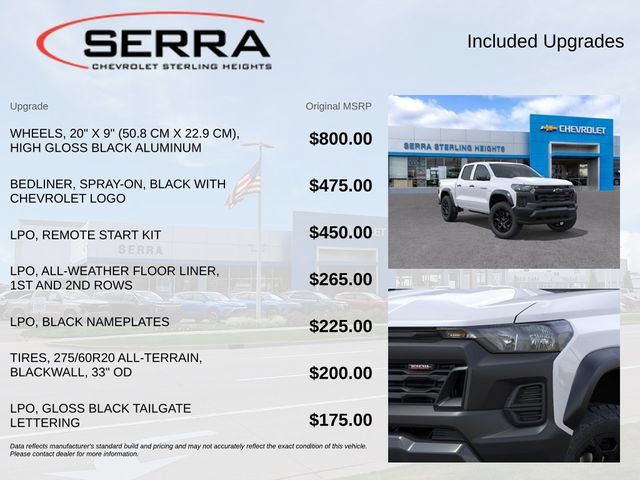 New 2026 Chevrolet Colorado Trail Boss AWD/4WD image 4