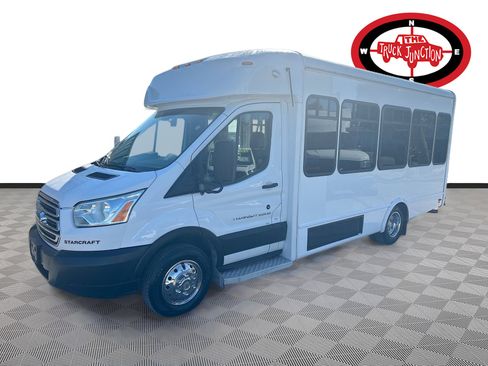 Used 2019 Ford Transit 350 156 DRW w/ Shuttle Bus Prep Package RWD image 3