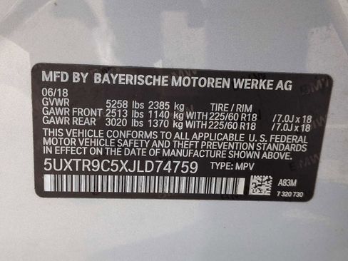 Used 2018 BMW X3 xDrive30i image 37