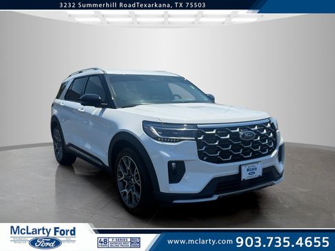 Used 2025 Ford Explorer Platinum w/ Ultimate Package RWD image 1