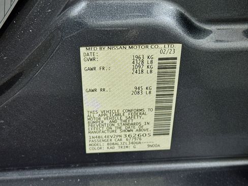 Used 2023 Nissan Altima 2.5 SL image 39