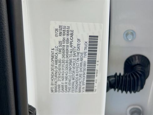 New 2026 Honda Ridgeline Black Edition image 25