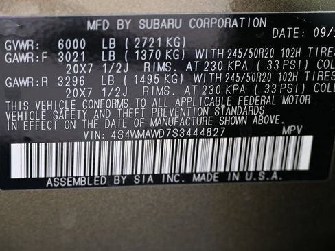 New 2025 Subaru Ascent Bronze Edition image 23