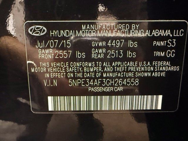 Used 2016 Hyundai Sonata Sport FWD image 9