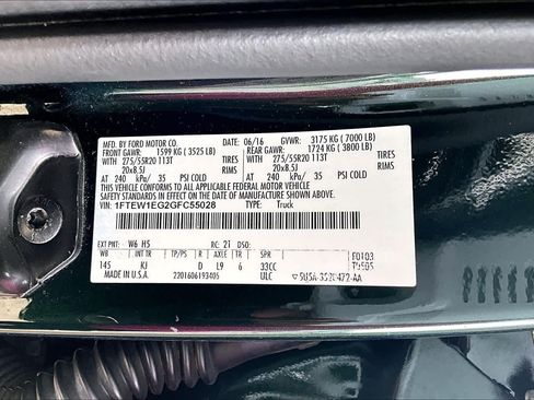 Used 2016 Ford F150 King Ranch w/ Equipment Group 601A Luxury AWD/4WD image 32