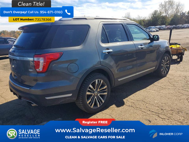 Used 2018 Ford Explorer Platinum AWD/4WD image 4