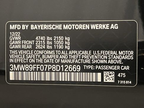 Certified 2023 BMW 330i xDrive Sedan w/ M Sport Package image 25