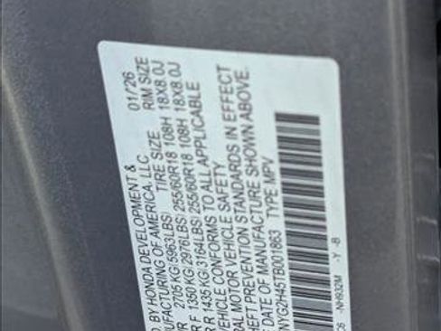 New 2026 Honda Pilot EX-L image 16