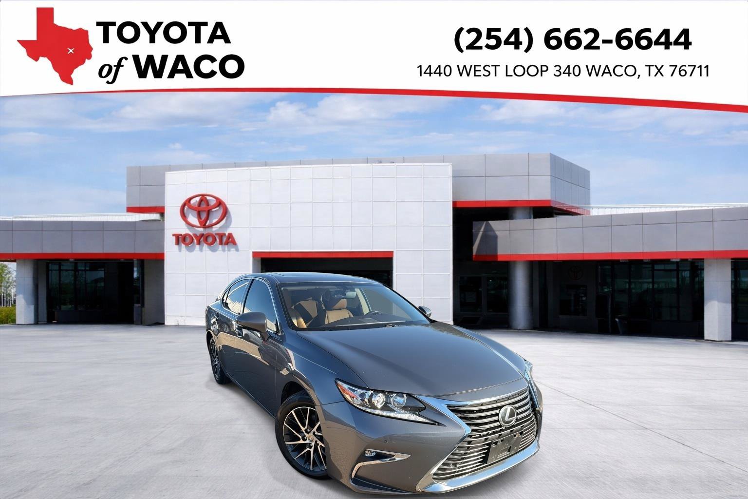 Used 2016 Lexus ES 350 w/ Premium Package w/Wood Trim FWD image 1