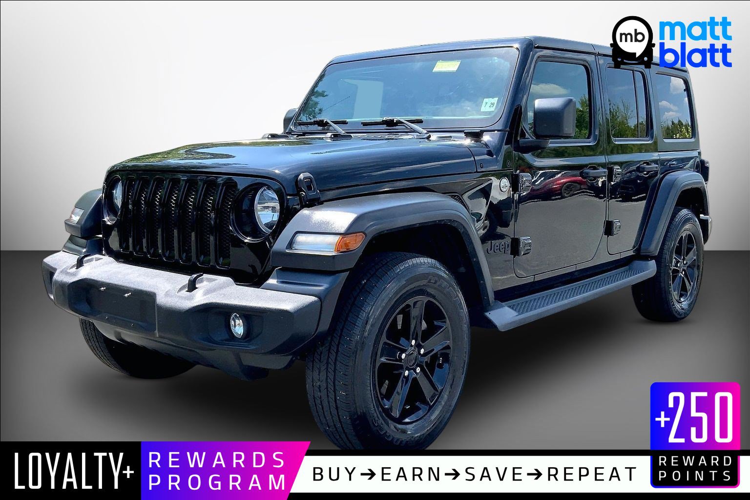 Used 2019 Jeep Wrangler Unlimited Sport AWD/4WD image 1